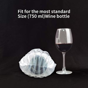 In Stock Blow up <b>Roll</b> Cushion Inflatable Air Column Post Wine Plastic Packing <b>Bubble</b> Bags for Protective Shipping Wine Bottles - Product Image 5