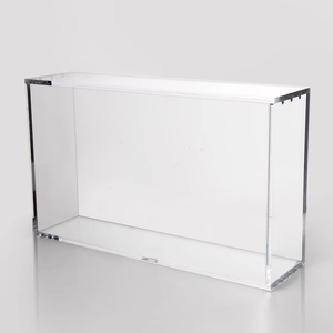 TCG <strong>Customized</strong> Pre-Assembled Luxury Modern Polished Acrylic <strong>Display</strong> Case with Pull-Out Shelf for Mega X Charizard Box Storage - Product Image 5