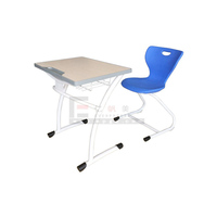 Meubles scolaires, design ergonomique réglable, durables, pour une utilisation en classe, ensembles de tables et de chaises en bois pour étudiants, en vente