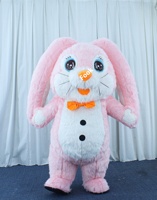 Vente chaude Fun Tuku Dessin Animé Poupée Grand Lapin Gonflable Poupée Gonflable Dessin Animé Mascotte Vêtements pour Performance Sur Scène