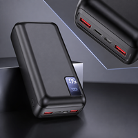 Chargeur portable 50000 mAh en stock aux États-Unis, batterie externe pour le camping, les voyages routiers, la sauvegarde d'urgence avec charge rapide 22,5 W
