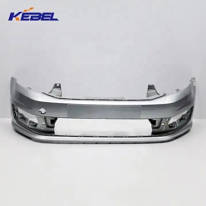Car Spare Body Part Steel Front Bumper OEM 6RU807221AGRU Car Bumpers Front for Volkswagen Polo 2016 2020 - Product Image 2 of 2 - OEM 6RU807221AGRU