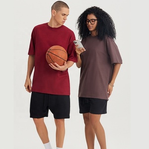 T-Shirt oversize all'ingrosso 240gsm di alta qualità per gli uomini Logo personalizzato in bianco cotone T-Shirt <span class=keywords><strong>stampa</strong></span> da uomo T-Shirt con il tuo Logo - Product Image 6