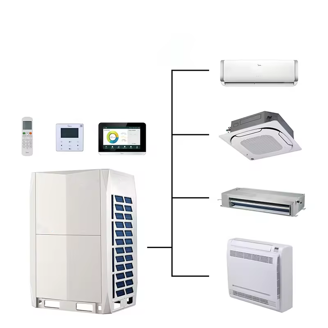 Smart Air Conditioners VRF System Heating and Cooling Air Conditioner With Wifi Control