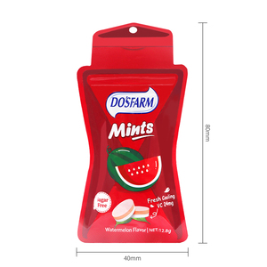 DOSFARM-mintas con sabor a sandía, OEM/ODM, personalizado, sin azúcar, vitamina <span class=keywords><strong>C</strong></span>, el mejor aliento, Canadá, después de cenar - Product Image 2