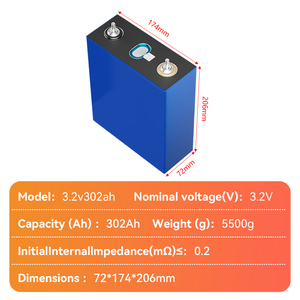 แบตเตอรี่ลิเธียมไอออนเกรด 3.2V 302ah 310Ah 320Ah จำนวน 4 ก้อน ยี่ห้อ CATL 280Ah 314Ah สำหรับเก็บพลังงาน - Product Image 2