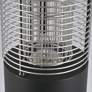 Outdoor <b>Solar</b> Led Mosquito Killer <b>Lamp</b> Waterproof For Garden Lawn Courtyard Black Stainless Steel Battery <b>Powered</b> Eco Friendly - Product Image 2