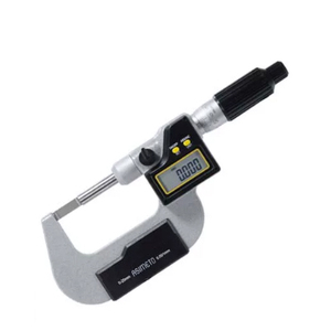 Micrómetro Digital Asimeto 117-04-0 con Escala Grabada de Alta Precisión, Medidor de Espesor de Punta Plana de 75-100 mm - Product Image 1