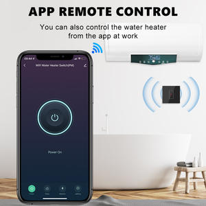 Tuya 20A สวิตช์ติดผนังระบบสัมผัส WiFi อัจฉริยะพร้อมการควบคุมแอปและรองรับเสียงสำหรับเครื่องทำน้ำอุ่น - Product Image 2