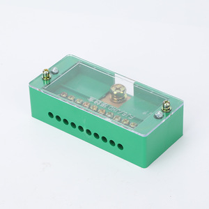 Caja de Distribución de Energía Guan Yang FJ6JHD de 10 Vías con Entrada Única, IP44, Verde - Product Image 4