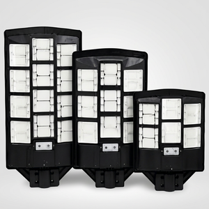 ไฟถนนโซลาร์เซลล์ LED 400W IP65 ABS ติดผนังภายนอกอาคาร โมโนคริสตัลไลน์ รับประกัน 5 ปี - Product Image 1