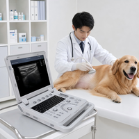 Échographe vétérinaire Doppler numérique portable Biofount avec écran LED de 15 pouces, batterie intégrée, diagnostic animal