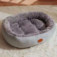 Coussin ovale pour animaux de compagnie, lit rafraîchissant d'été pour chien, tapis chaud d'hiver pour chat, pour chiens de taille moyenne à grande