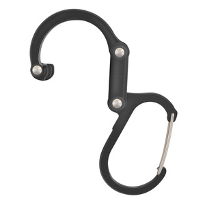 Mosquetones Tácticos para Exteriores de Aleación de Aluminio Tipo D con Hebilla de Liberación Rápida y Bloqueo, Herramientas de Supervivencia para Camping - Product Image 5