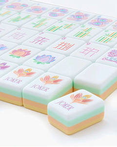 Juego <span class=keywords><strong>de</strong></span> Mahjong Personalizable <span class=keywords><strong>de</strong></span> 160 Piezas <span class=keywords><strong>de</strong></span> Cristal y Acrílico, Diseño <span class=keywords><strong>de</strong></span> Lujo, Portátil, Plegable, para <span class=keywords><strong>4</strong></span> Jugadores - Product Image 2