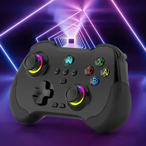 Rgb Wireless Controller 6-axis Motion Sensor Console -compatible Support for Deck Ps3 Ps4/ps3/switch/steam Deck - Product Image 2