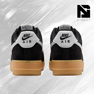 Nike <span class=keywords><strong>Air</strong></span> <span class=keywords><strong>Force</strong></span> <span class=keywords><strong>1</strong></span> '07 LV8 'Gum Pack - Black' <span class=keywords><strong>Baskets</strong></span> <span class=keywords><strong>basses</strong></span> essentielles unisexe à lacets, bout rond, tige synthétique - Product Image 4