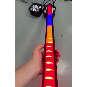 New phổ duy nhất kép màu đỏ màu xanh trắng 27 chế độ IP68 không thấm nước LED thanh ánh sáng cho ATV SUV cho - Product Image 2