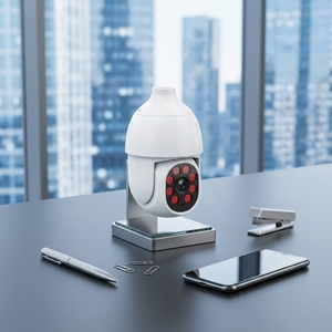 กล้องวงจรปิดความคมชัดสูง4MP Wi-Fi แอปพลิเคชั่น Tuya กล้องรักษาความปลอดภัยอัจฉริยะ Wi-Fi 360พาโนรามากล้องบ้านร้านค้า - Product Image 3