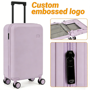 Valigia da Cabina Personalizzabile con Logo Creativo, 20 Pollici, Design Pieghevole, Semplice e Alla Moda, Bagaglio a Mano per Viaggi - Product Image 1