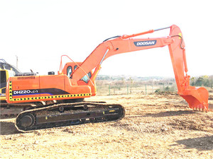 Excavadora de cadenas Doosan usada 220LC-7/220-7 de 20 toneladas coreana con motor y caja de cambios - Product Image 2