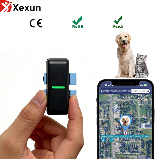 CE ROHS Certificated Mini Gps Livestock Pet Tracker Usb C Long Battery Long Range Dog Tracking Collar with Activity Monitoring