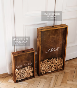 JUNJI decorazione domestica in legno bottiglia montata a parete e supporto per sughero vino personalizzato supporto per sughero - Product Image 3