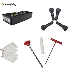 Kit d'outils professionnels de réparation rapide pour valve de pneu à crochet en T, kit d'installation de tige de valve en métal - Product Image 6
