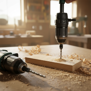 ดอกสว่านเจาะรูแบบ Countersink คุณภาพสูง ชุดดอกสว่านปลายเรียว ขนาด 1/4" หัวหกเหลี่ยม แบบเปลี่ยนเร็ว สำหรับงานไม้ ชุดเจาะรูนำร่องสำหรับสกรู - Product Image 6