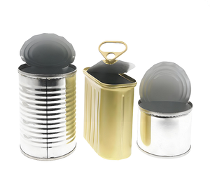 Boîtes de conserve vides pour la mise en conserve de viande (bœuf, porc, poulet), emballage pour en-cas et sandwichs - Product Image 3