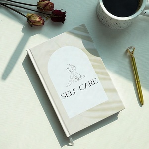 Cadeau <span class=keywords><strong>de</strong></span> luxe pour un ami Logo personnalisé My Daily Self Care well Self Care Affirmation <span class=keywords><strong>Gratitude</strong></span> Journal Notebook - Product Image 3