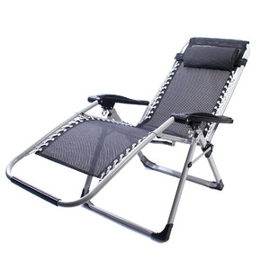 Zéro gravité <span class=keywords><strong>chaise</strong></span> pliante loisirs métal acier <span class=keywords><strong>chaise</strong></span> <span class=keywords><strong>longue</strong></span> pêche bande Style extérieur tissu meubles - Product Image 4