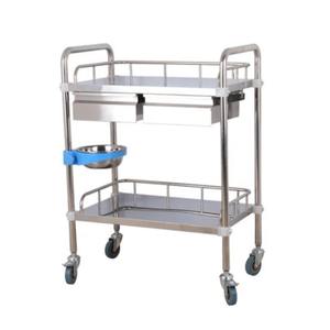Two-Tier Stainless Steel Instrument <b>Carts</b> Three-Tier Equipment <b>Carts</b> Beauty Nursing Auxiliary Material <b>Carts</b> Hospital <b>Trolley</b> - Product Image 1