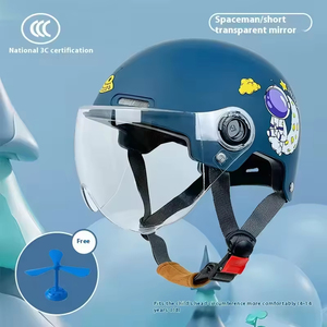 Bajo MOQ <span class=keywords><strong>Casco</strong></span> personalizado para niños Medio <span class=keywords><strong>casco</strong></span> de bicicleta <span class=keywords><strong>Casco</strong></span> de media cara de dibujos animados para niños masculinos y femeninos - Product Image 3