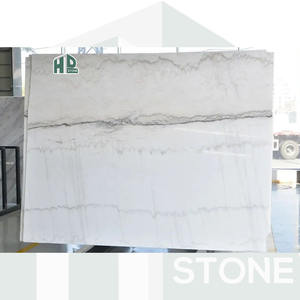 HDSTONE Bon marché Naturel Guangxi Blanc Carrara Calacatta Marbre Blanc Tapis <span class=keywords><strong>Dalle</strong></span> Carreaux et Marbres Sols - Product Image 4