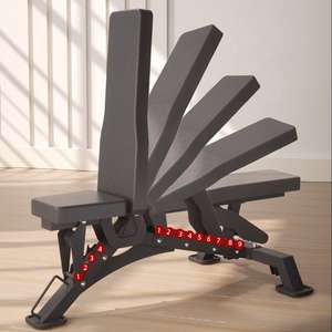 <span class=keywords><strong>Banco</strong></span> de Pesas Plegable y Ajustable Profesional <span class=keywords><strong>para</strong></span> Fisicoculturismo, Entrenamiento en Casa y Equipo de Acondicionamiento Físico - Product Image 3