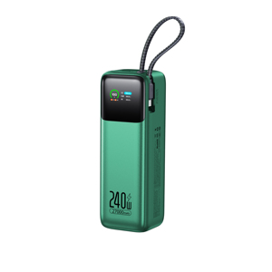 Opaqi 240W พาวเวอร์แบงค์ชาร์จเร็ว 20000mAh พร้อมหน้าจอ LED และปลั๊กในตัว, พอร์ต USB-C และ USB-A แบบคู่ รองรับ PD 3.0 Input/Output - Product Image 4