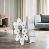 Bâtonnets diffuseurs de parfum personnalisés en coton irrégulier à haute absorption, en fibre de coton creuse polymère, durables et rafraîchissants pour l'air ambiant