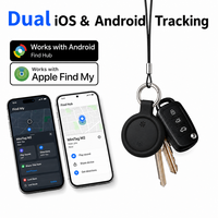 Traceur intelligent BLE étanche anti-perte Apple Find My & Google Find Hub pour les voyages en extérieur