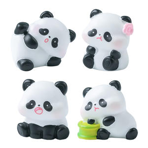 Figuras Decorativas de Resina de Osito Panda para Jardín de Hadas, Accesorios de <span class=keywords><strong>Arte</strong></span> DIY Misteriosos, Miniaturas, Juguetes - Product Image 5
