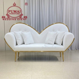 Canapé de Mariage Royal Sièges d'Amour Canapé Lounge Meuble pour Mariage - Product Image 2