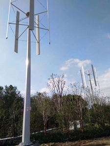 Tiếng ồn thấp 120V 220V 240V 380V 10KW trục dọc Tua Bin Gió Máy phát điện cho trang trại - Product Image 5