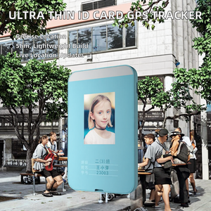 Neuester ID-Karten-GPS-Tracker Ultra-Dünn Smart Plastik Mitarbeiter-Arbeits-CAT-1 Schul-Studenten-Kinder SOS-Ortungsgerät - Product Image 5