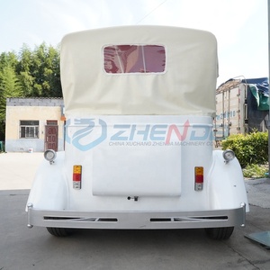Voiture vintage classique blanche, voiture rétro à vendre à bas prix, voiture vintage électrique personnalisable - Product Image 6