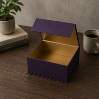 Boîte à perruques magnétique rigide personnalisée avec doublure en soie, boîte d'emballage pour cheveux imprimée sur mesure, intérieur en soie – Vente chaude