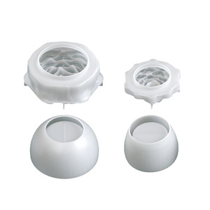 Moules en silicone pour résine époxy DIY, fleurs de pivoine et de camélia, coupelles à bougies, pots de rangement, boîtes de rangement, créations en plâtre - Product Image 6