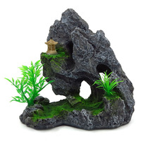 Décoration de réservoir de poissons à vue de montagne, nouvelle arrivée, vente chaude, décoration de réservoir de poissons artificielle en pierre, en vente