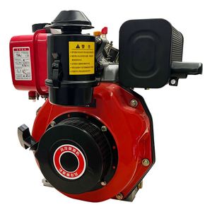 เครื่องยนต์ดีเซลขนาดเล็กแบบเพลาตั้ง 10 แรงม้า 190f ระบายความร้อนด้วยอากาศ - Product Image 1