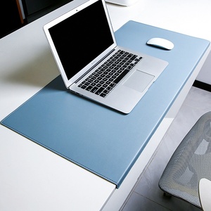 Alfombrilla de Escritorio en Forma de L con Protección para el Codo, Antideslizante, de Cuero PU Impermeable, Alfombrilla Grande para Ratón, para Estudio, Libros y Computadora - Product Image 2