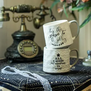 Sıcak satış seramik kahve kupa özelleştirilmiş kemik çini seramik çin çay kupa seramik kupa porselen